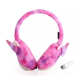 Jazwares Lola the Unicorn Ασύρματα / Ενσύρματα Παιδικά Over Ear Ακουστικά με 6 ώρες Λειτουργίας Ροζ HMSQM-BT-LOLA - Image 2