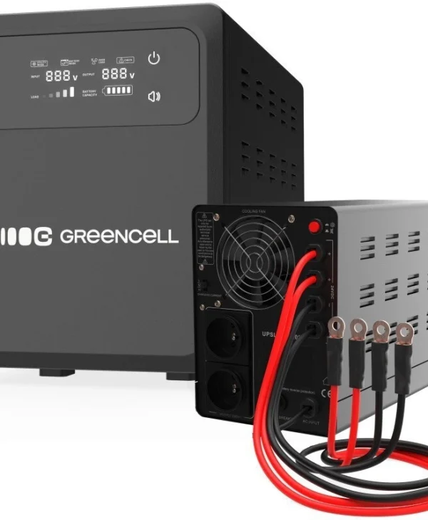 Green Cell Power Supply AVR UPS 1500VA 1000W UPSLPPC1000