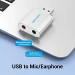 Vention Vab-s13 Εξωτερική USB Κάρτα Ήχου VAB-S13 - Image 3