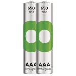 Genius Pack Επαναφορτιζόμενες Μπαταρίες AAA Ni-MH 600mAh 1.2V 2τμχ 20655 - Image 2