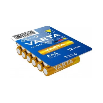 Varta LongLife Αλκαλικές Μπαταρίες AAA 1.5V 12τμχ 21355