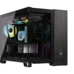 Corsair 2500X Gaming Mini Tower Κουτί Υπολογιστή με Πλαϊνό Παράθυρο Black/Obsidian Aluminum CC-9011287-WW