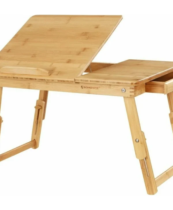 Songmics Τραπεζάκι για Laptop Καφέ (LLD01N)