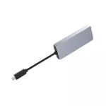 Conceptronic USB-C Docking Station με HDMI 4K PD Ethernet Γκρι (DONN22G) - Image 4