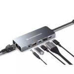 Conceptronic USB-C Docking Station με HDMI 4K PD Ethernet Γκρι (DONN22G) - Image 5