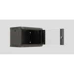 Lanberg Επιτοίχια Καμπίνα Rack 6U Μαύρο WF03-5306-10B - Image 2