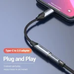 Vention Μετατροπέας USB-C male σε 3.5mm female 1τμχ BGJHA - Image 4