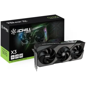 Inno 3D GeForce RTX 5070 12GB GDDR7 iChill X3 Κάρτα Γραφικών C50703-12D7X-195065H