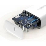 Ugreen Φορτιστής Χωρίς Καλώδιο με Θύρα USB-C Power Delivery Λευκός (CD127) 70161B - Image 2