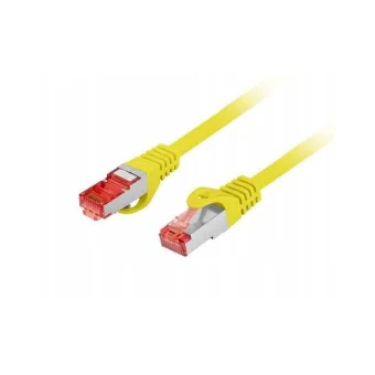 Lanberg S/FTP Cat.6 (Gigabit) Καλώδιο Δικτύου Ethernet 3m Κίτρινο PCF6-10CU-0300-Y