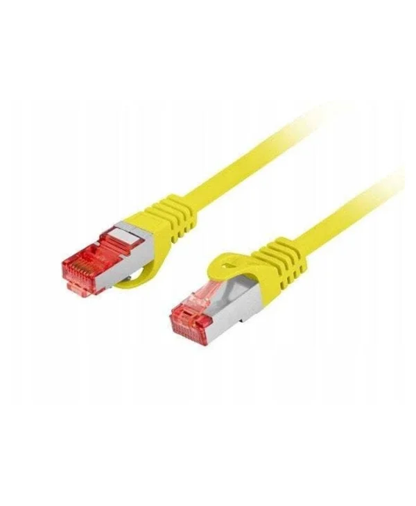 Lanberg S/FTP Cat.6 (Gigabit) Καλώδιο Δικτύου Ethernet 3m Κίτρινο PCF6-10CU-0300-Y
