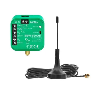 Zamel Smart Switch 2 Καναλιών Wi-Fi 3A ZAME-SBW-02/ANT