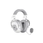 Havit H2002YG Over Ear Gaming Headset με σύνδεση 3.5mm / Bluetooth White/Grey