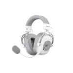 Havit H2002YG Over Ear Gaming Headset με σύνδεση 3.5mm / Bluetooth White/Grey - Image 2