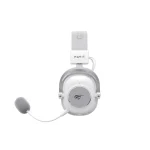 Havit H2002YG Over Ear Gaming Headset με σύνδεση 3.5mm / Bluetooth White/Grey - Image 4