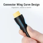 Vention HDMI 2.0 Premium High Speed 4K 60Hz HDR Cable HDMI male - HDMI male 10m Μαύρο AAOBL - Image 2