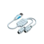 Vention Καλώδιο USB-A σε PS/2 female 0.3m (VAS-C03-S)