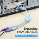 Vention Καλώδιο USB-A σε PS/2 female 0.3m (VAS-C03-S) - Image 6