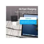 Vention Braided USB 3.1 Cable USB-C male - USB-C female 60W PD Γκρι 1m TABHF - Image 3