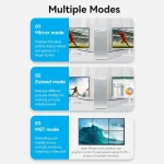 Vention Cable DisplayPort male - mini DisplayPort male 2m Μπλε (HCFLH) - Image 2