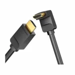 Vention HDMI 2.0 Premium High Speed 4K 60Hz HDR Angle (90°) Cable HDMI male - HDMI male 3m Μαύρο AARBI - Image 2