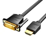 Vention Cable DVI-D male - HDMI male 5m Μαύρο ABFBJ - Image 2