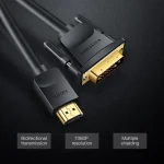 Vention Cable DVI-D male - HDMI male 5m Μαύρο ABFBJ - Image 5