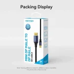 Vention Cable DisplayPort male - mini DisplayPort male 1.5m Μπλε (HCFLG) - Image 5