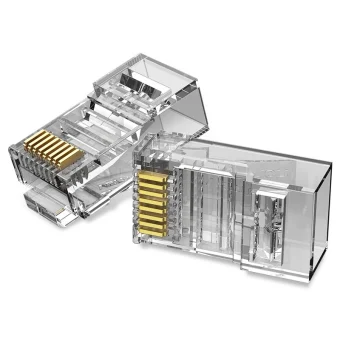 Vention Βύσμα RJ-45 male 10τμχ Διάφανο IDDR0-10