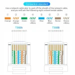 Vention Βύσμα RJ-45 male 10τμχ Διάφανο IDDR0-10 - Image 2