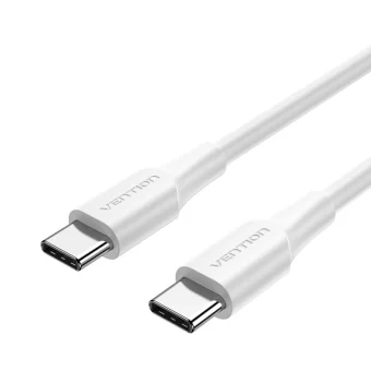 Vention USB 2.0 Cable USB-C male - USB-C 60W Λευκό 0.5m TAXWD