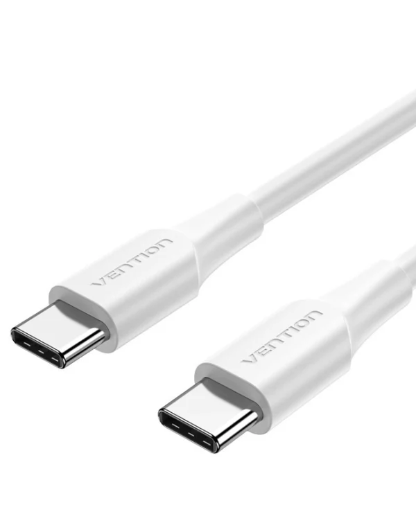 Vention USB 2.0 Cable USB-C male - USB-C 60W Λευκό 0.5m TAXWD
