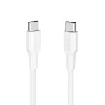 Vention USB 2.0 Cable USB-C male - USB-C 60W Λευκό 0.5m TAXWD - Image 4