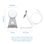 Vention Fghif Βάση Φόρτισης MagSafe σε Λευκό χρώμα FGHIF - Image 14