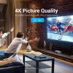 Vention Cable DisplayPort male - HDMI male 3m Μαύρο (HAGBI) - Image 2