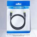 Vention Cable DisplayPort male - HDMI male 3m Μαύρο (HAGBI) - Image 4