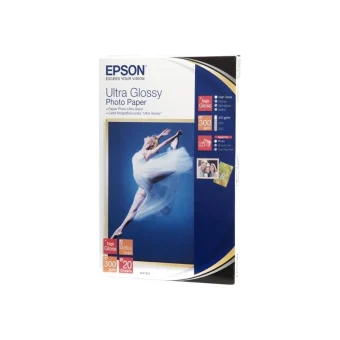 Epson Φωτογραφικό Χαρτί A6 (10x15) 300gr/m² για Εκτυπωτές Inkjet 20 Φύλλα C13S041926
