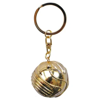 Abysse Μπρελόκ "Golden snitch" 3D Μεταλλικό Χρυσό ABYKEY191