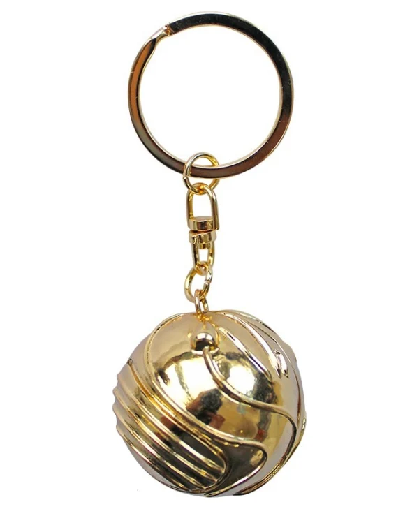 Abysse Μπρελόκ "Golden snitch" 3D Μεταλλικό Χρυσό ABYKEY191
