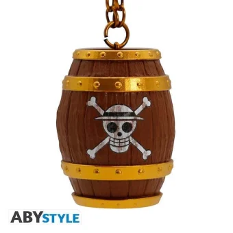 One Piece Keychain 3d Barrel ABYKEY629