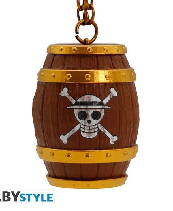 One Piece Keychain 3d Barrel ABYKEY629