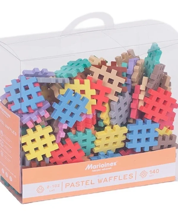 Marioinex Τουβλάκια Waffle Mini για 2+ Ετών 140τμχ 903650