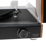 Adler AD-1915 AD 1915 Πικάπ με Belt Drive, Προενίσχυση και Ενσωματωμένα Ηχεία Καφέ ad_1915 - Image 2