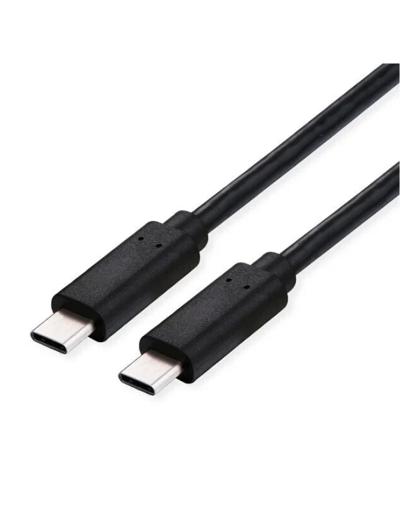 Roline USB 3.2 Cable USB-C male - USB-C 240W PD Μαύρο 1m 11.02.9091