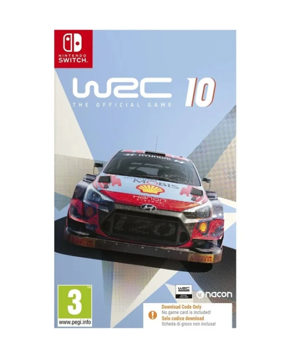 WRC 10 (Code In A Box) Switch Game
