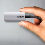 Aten Μετατροπέας USB-C / HDMI male σε HDMI / USB-C female Γκρι 1τμχ UC3008A1-AT - Image 3