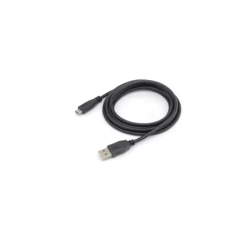 Equip USB 2.0 Cable USB-C male - USB-A Μαύρο 0.3m 128830