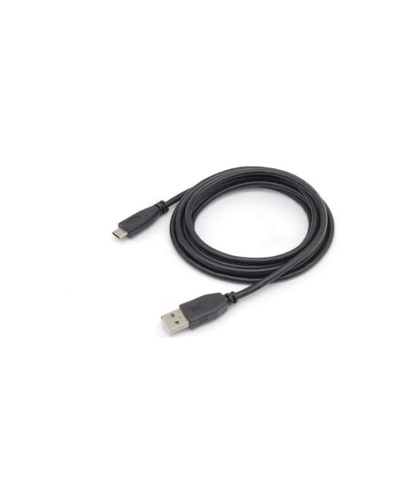Equip USB 2.0 Cable USB-C male - USB-A Μαύρο 0.3m 128830