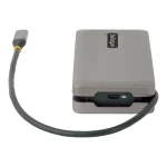 StarTech USB-C Docking Station με HDMI 4K PD Ethernet Γκρι (DKT31CVHPD3)