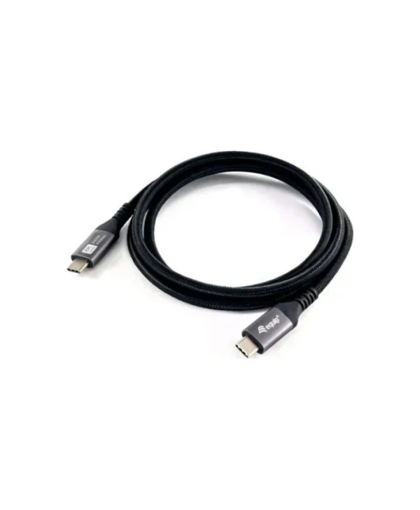 Equip USB 2.0 Cable USB-C male - USB-C 240W PD Μαύρο 0.5m 128380